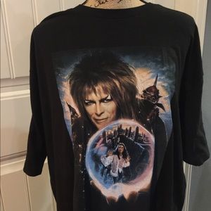 Labyrinth David Bowie Hot Topic T-shirt 2X NWT